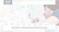 Desktop Screenshot of mathematicalpractices.com